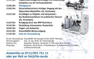 Polyurethan zum Kennenlernen für Branchenfremde und Nachwuchskräfte