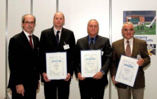Urkundenübergabe auf der Fachtagung Schaumkunststoffe 2006