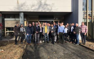 Teilnehmer des FSK-Workshop „Polyurethane für Einsteiger“, am 19.11.2019 bei Plixxent in Oldenburg